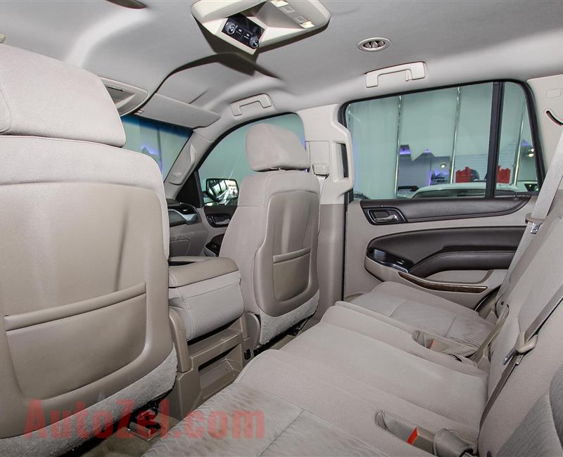 CHEVROLET TAHOE- 2015- WHITE- 60 700 KM- GCC