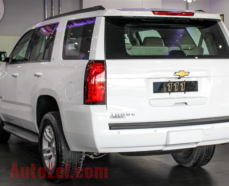 CHEVROLET TAHOE- 2015- WHITE- 60 700 KM- GCC