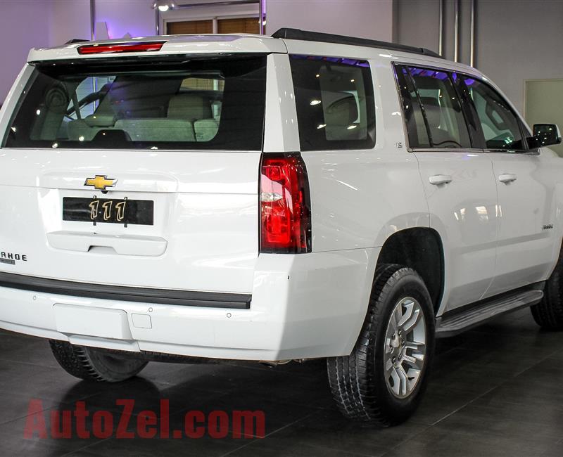 CHEVROLET TAHOE- 2015- WHITE- 60 700 KM- GCC