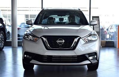 BRAND NEW NISSAN KICKS- 2019- WHITE- GCC- 3YRS WARRANTY...