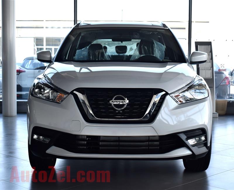 BRAND NEW NISSAN KICKS- 2019- WHITE- GCC- 3YRS WARRANTY 'TILL 100 000 KM