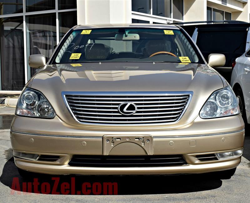 LEXUS LS430- 2004- GOLD- 107 000 KM- AMERICAN SPECS