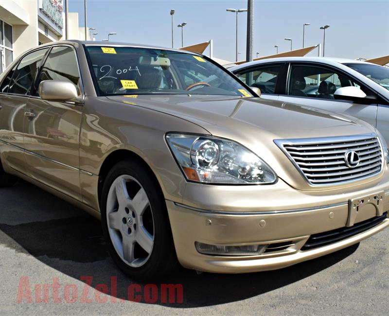 LEXUS LS430- 2004- GOLD- 107 000 KM- AMERICAN SPECS