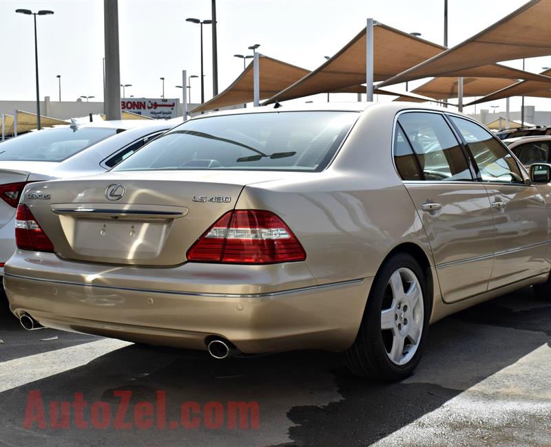 LEXUS LS430- 2004- GOLD- 107 000 KM- AMERICAN SPECS