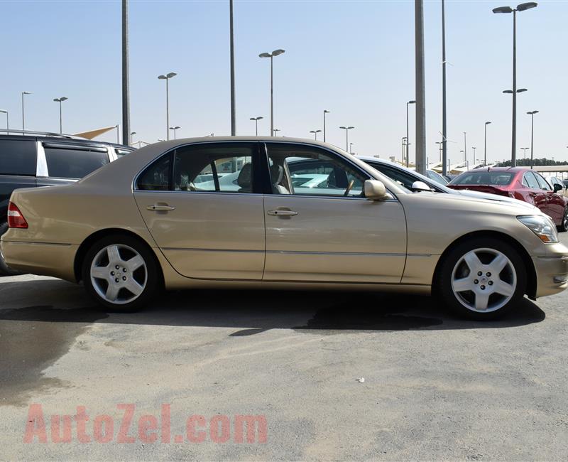 LEXUS LS430- 2004- GOLD- 107 000 KM- AMERICAN SPECS