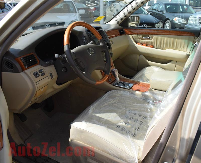 LEXUS LS430- 2004- GOLD- 107 000 KM- AMERICAN SPECS