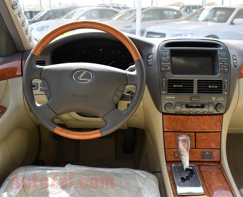 LEXUS LS430- 2004- GOLD- 107 000 KM- AMERICAN SPECS