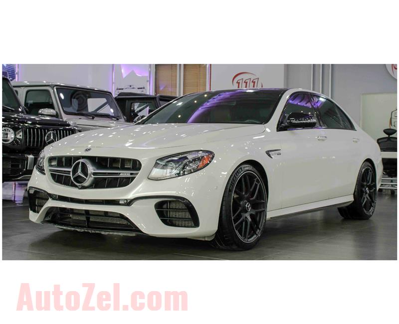 MERCEDES-BENZ E63 AMG S 4MATIC- 2018- WHITE- 33 900 KM