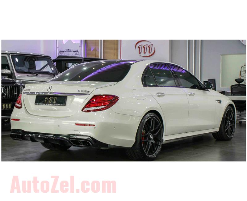 MERCEDES-BENZ E63 AMG S 4MATIC- 2018- WHITE- 33 900 KM