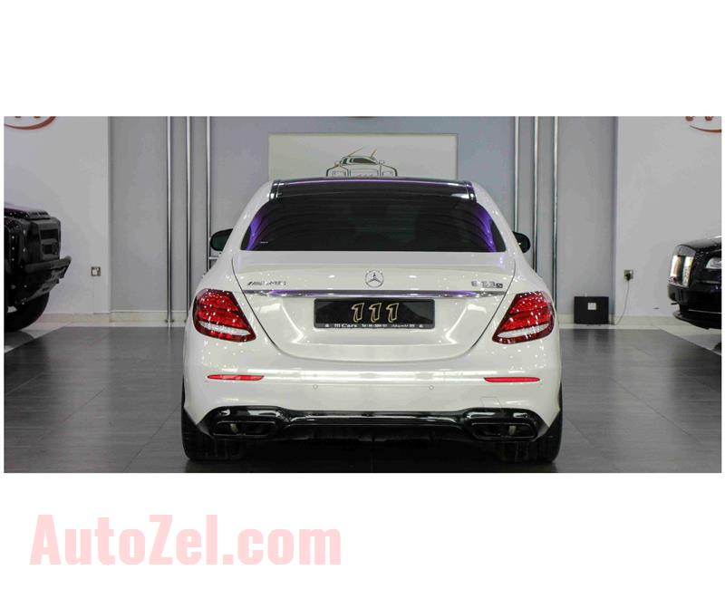 MERCEDES-BENZ E63 AMG S 4MATIC- 2018- WHITE- 33 900 KM