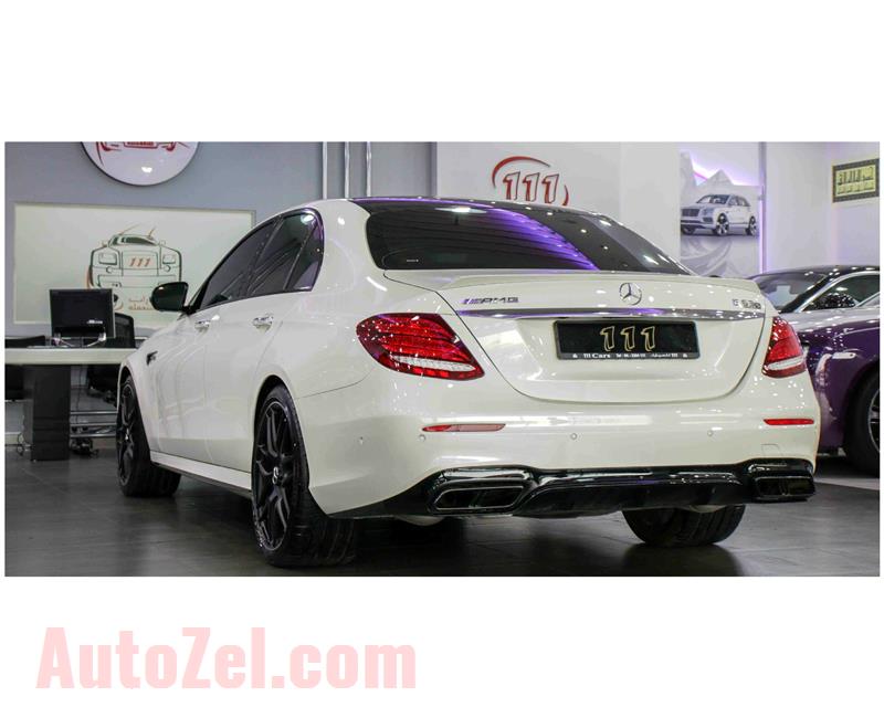 MERCEDES-BENZ E63 AMG S 4MATIC- 2018- WHITE- 33 900 KM