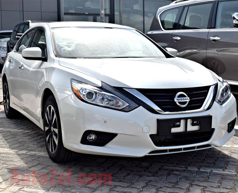 NISSAN ALTIMA 2.5 SV, V4- 2018- WHITE- BRAND NEW, 0 KM- GCC