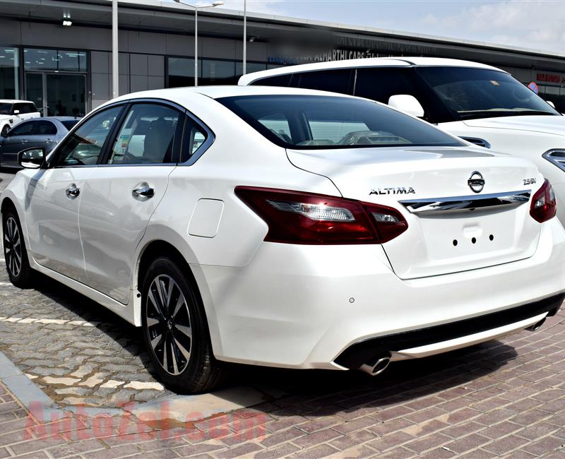 NISSAN ALTIMA 2.5 SV, V4- 2018- WHITE- BRAND NEW, 0 KM- GCC