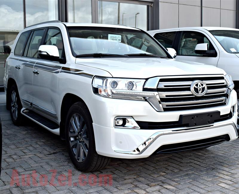 TOYOTA LAND CRUISER VXR 5.7, PLATINUM, V8- 2018- WHITE- BRAND NEW, 0 KM- GCC