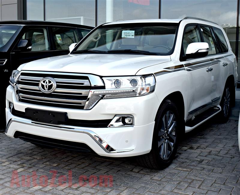 TOYOTA LAND CRUISER VXR 5.7, PLATINUM, V8- 2018- WHITE- BRAND NEW, 0 KM- GCC