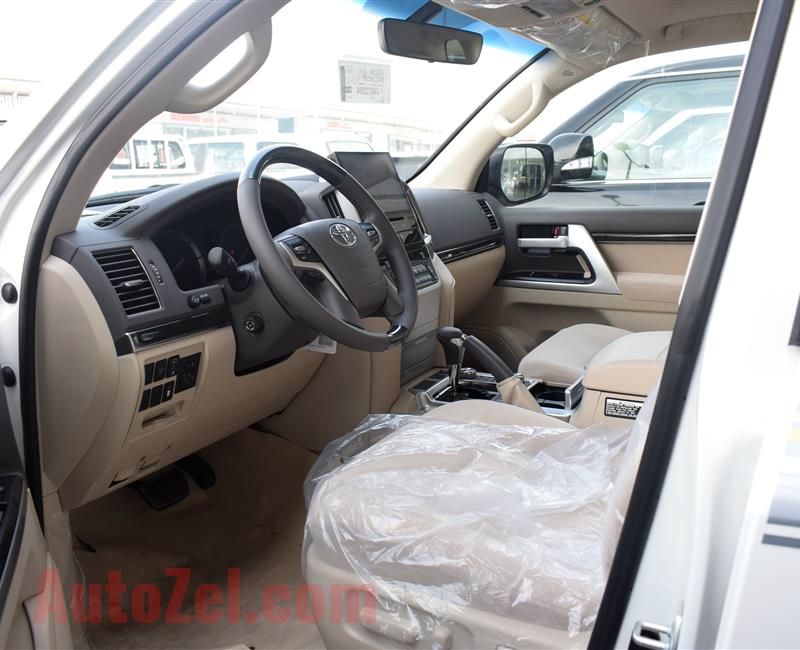 TOYOTA LAND CRUISER VXR 5.7, PLATINUM, V8- 2018- WHITE- BRAND NEW, 0 KM- GCC