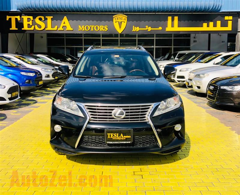 Lexus RX350///SUPER CLEAN/// 2013 GCC! ONE YEAR WARRANTY UNLIMITED KM F/S/H [ONLY 1,262 DHS MONTHLY]
