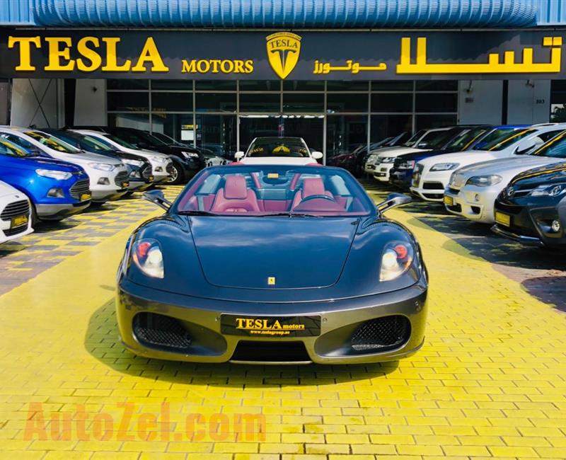 Ferrari F430 GCC 2007///SPIDER///RED TOP///SUPER CLEAN///F/S/H [AI TAYER] WARRANTY CAN BE EXTENDED//