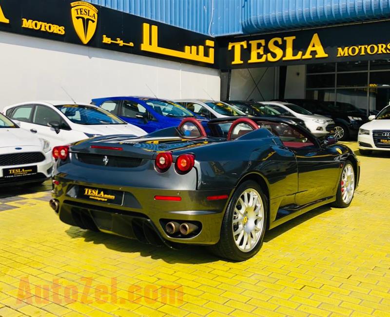 Ferrari F430 GCC 2007///SPIDER///RED TOP///SUPER CLEAN///F/S/H [AI TAYER] WARRANTY CAN BE EXTENDED//
