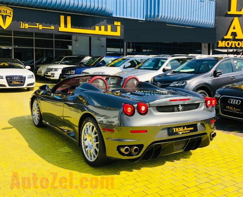 Ferrari F430 GCC 2007///SPIDER///RED TOP///SUPER CLEAN///F/S/H [AI TAYER] WARRANTY CAN BE EXTENDED//