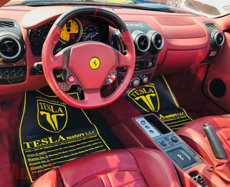 Ferrari F430 GCC 2007///SPIDER///RED TOP///SUPER CLEAN///F/S/H [AI TAYER] WARRANTY CAN BE EXTENDED//