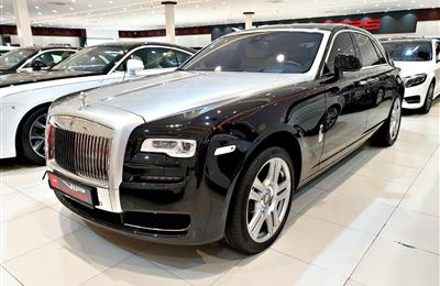 ROLLS ROYCE GHOST, V12- 2016- BLACK- 4 000 KM- GCC