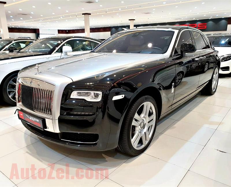 ROLLS ROYCE GHOST, V12- 2016- BLACK- 4 000 KM- GCC