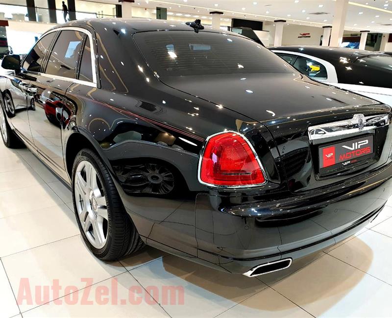 ROLLS ROYCE GHOST, V12- 2016- BLACK- 4 000 KM- GCC