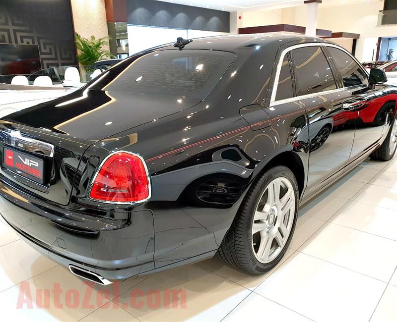 ROLLS ROYCE GHOST, V12- 2016- BLACK- 4 000 KM- GCC