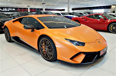 LAMBORGHINI HURACAN PERFORMANTE, V10- 2018- ORANGE- 3 000...