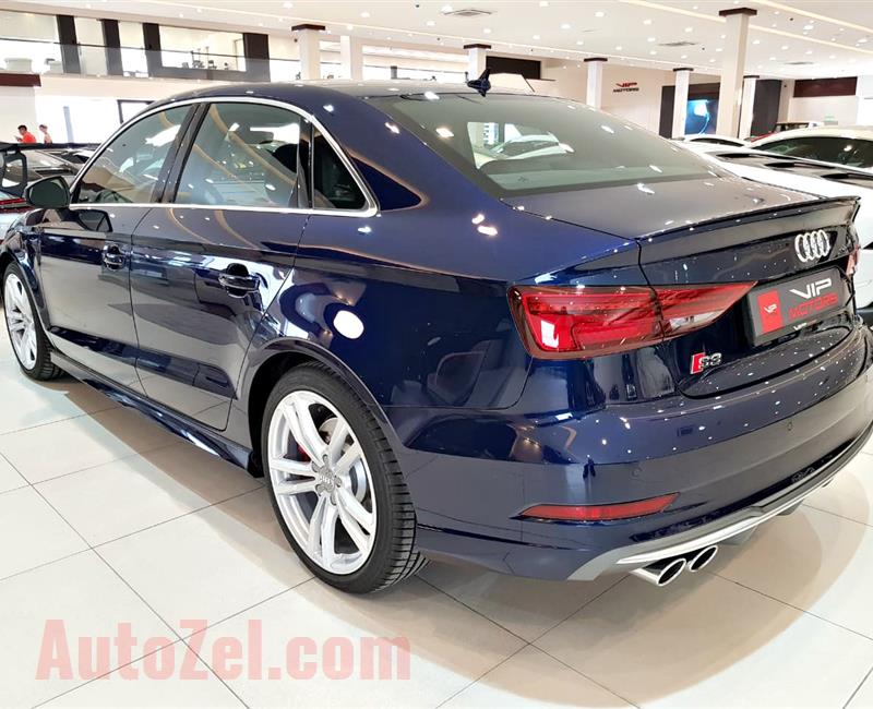 AUDI S3, V4- 2018- BLUE- 700 KM- GCC