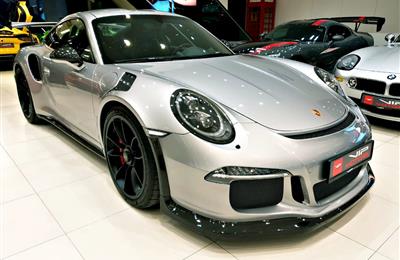 PORSCHE CARRERA GT3 RS, V6- 2016- SILVER- 10 000 KM- GCC