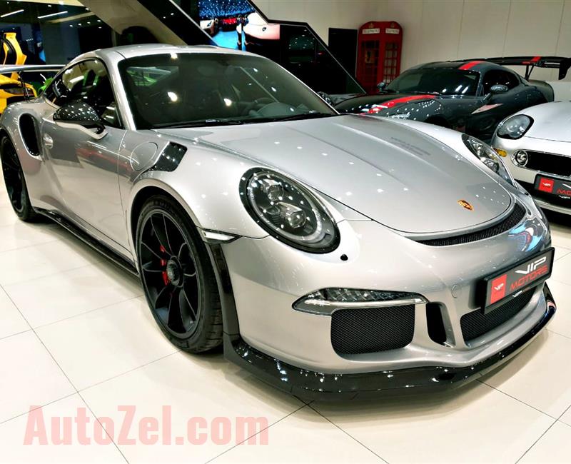 PORSCHE CARRERA GT3 RS, V6- 2016- SILVER- 10 000 KM- GCC