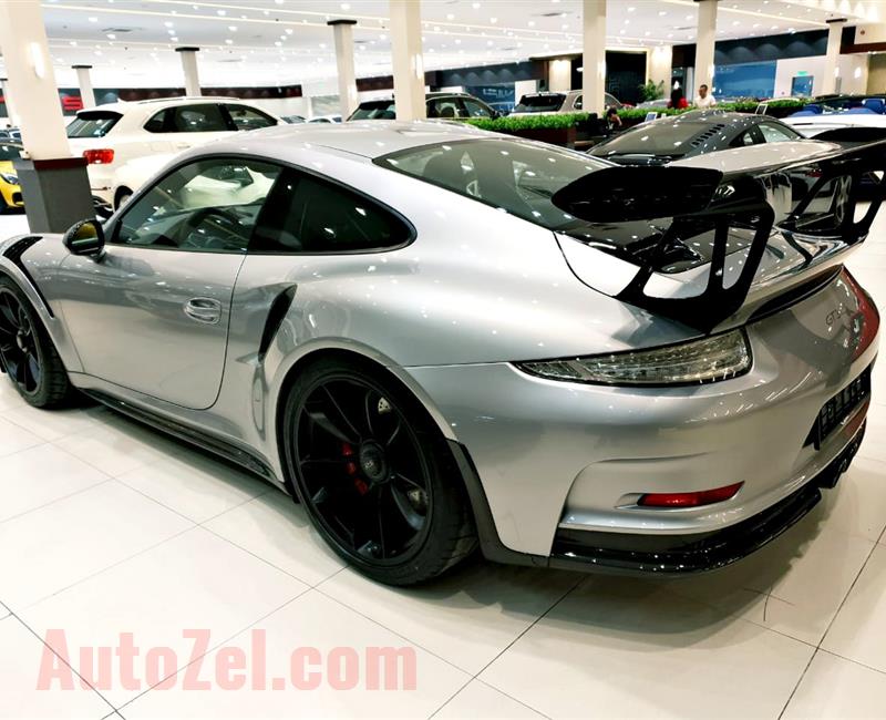 PORSCHE CARRERA GT3 RS, V6- 2016- SILVER- 10 000 KM- GCC