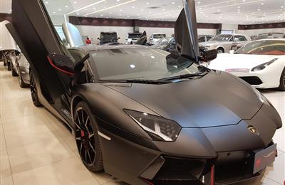 LAMBORGHINI AVENTADOR PIERILLI EDITION- 2016- BLACK MATT-...