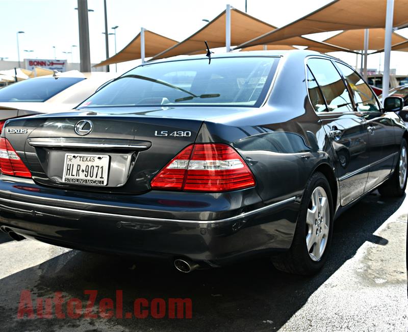 LEXUS LS430- 2005- GRAY- 117 000 MILES- AMERICAN SPECS