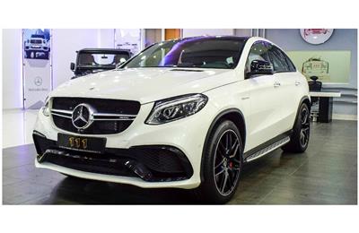 MERCEDES BENZ GLE 63 AMG S, V8- 2018- WHITE- 19 969 KM-...