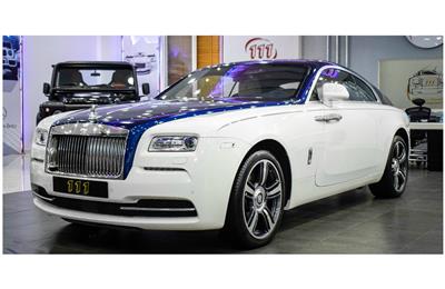 ROLLS ROYCE WRAITH, V12- 2016- WHITE- 12 859 KM- GCC