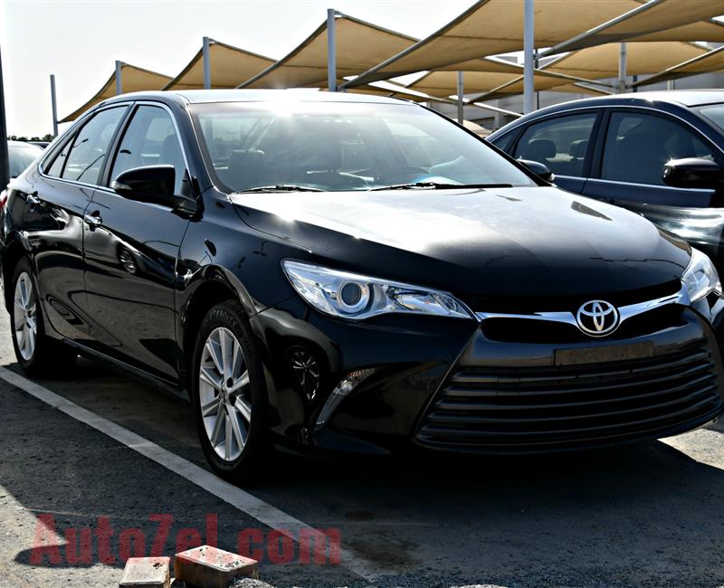 TOYOTA CAMRY SE- 2016- BLACK- 83 000 KM- GCC