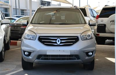 RENAULT KOLEOS- 2013- SILVER- 100 000 KM- GCC