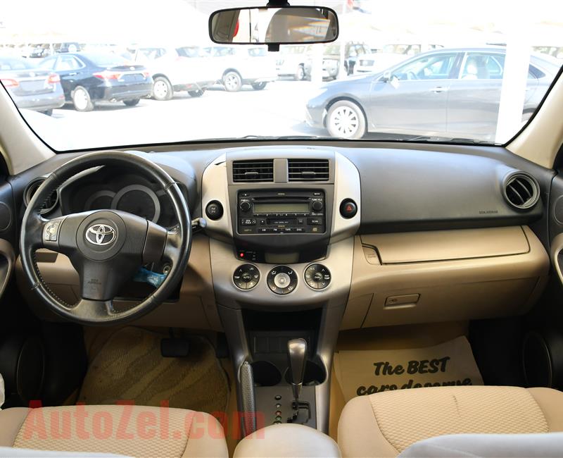 TOYOTA RAV4 4WD- 2006- WHITE- 370 000 KM- GCC