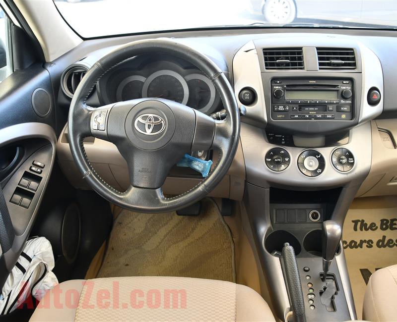 TOYOTA RAV4 4WD- 2006- WHITE- 370 000 KM- GCC