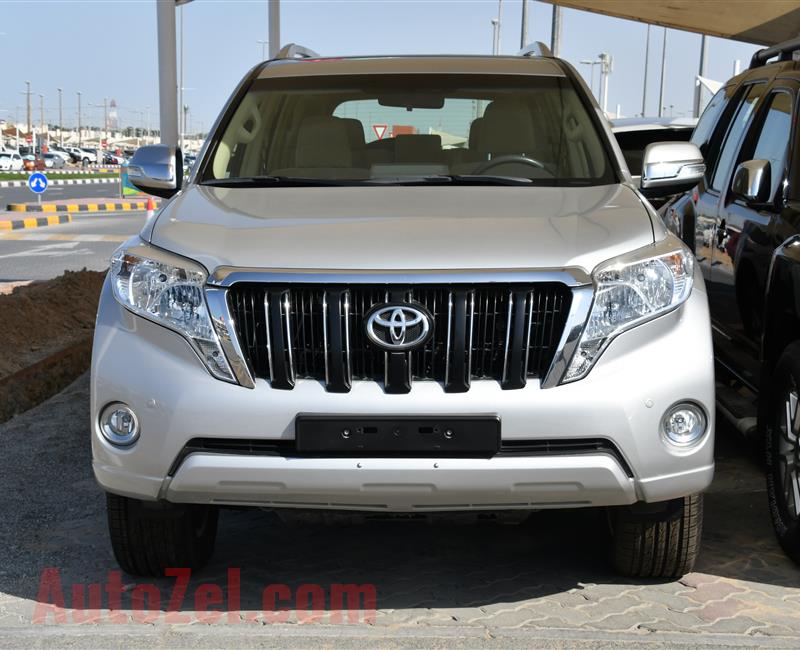 TOYOTA LAND CRUISER PRADO GXR- 2016- SILVER- 70 000 KM- GCC