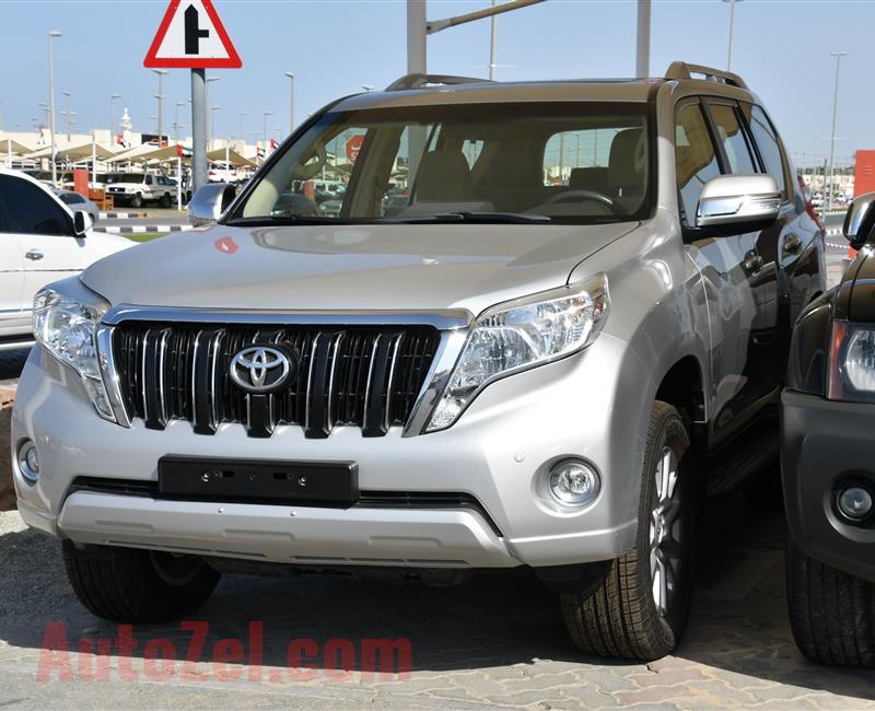 TOYOTA LAND CRUISER PRADO GXR- 2016- SILVER- 70 000 KM- GCC