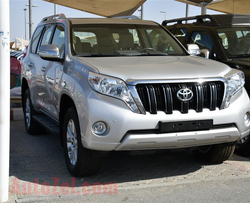 TOYOTA LAND CRUISER PRADO GXR- 2016- SILVER- 70 000 KM- GCC