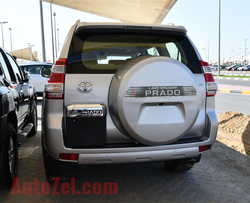 TOYOTA LAND CRUISER PRADO GXR- 2016- SILVER- 70 000 KM- GCC