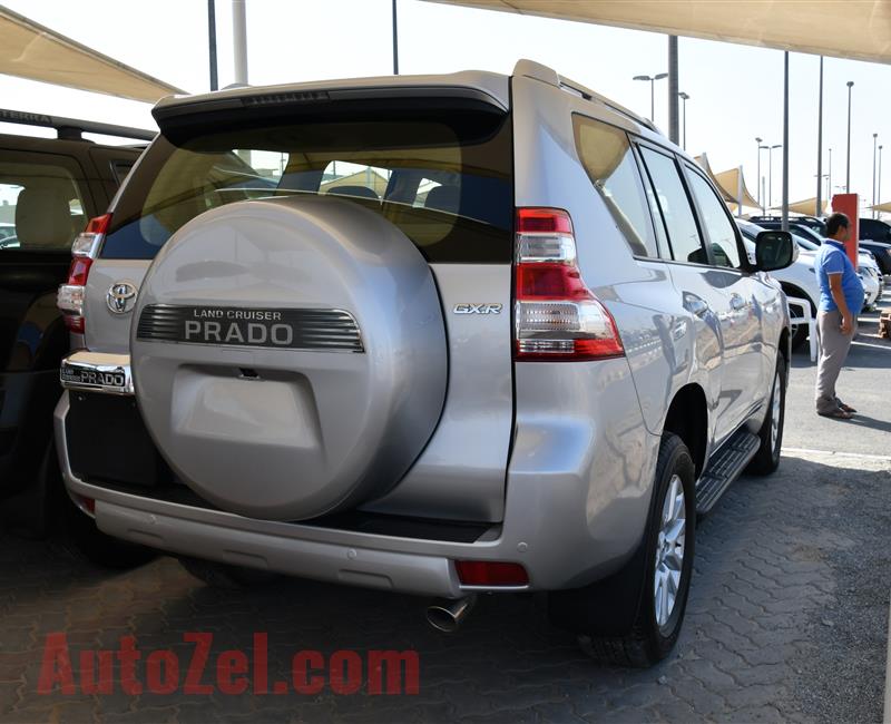 TOYOTA LAND CRUISER PRADO GXR- 2016- SILVER- 70 000 KM- GCC