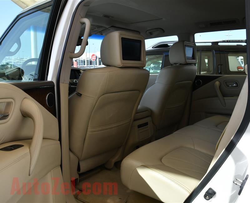 INFINITI QX56- 2013- WHITE- 125 000 KM- GCC