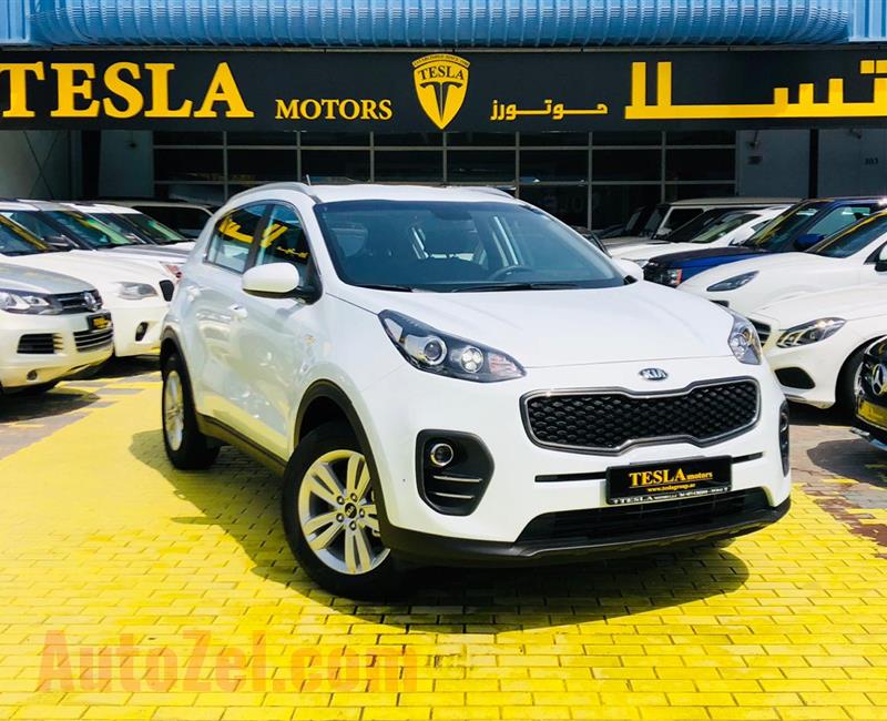 SPORTAGE///2017///GCC///DEALER WARRANTY 26/02/2022 OR 150,000KM////F/S/H!////ONLY 868 DHS MONTHLY///