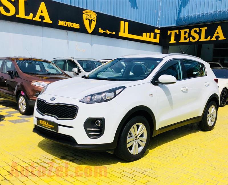 SPORTAGE///2017///GCC///DEALER WARRANTY 26/02/2022 OR 150,000KM////F/S/H!////ONLY 868 DHS MONTHLY///